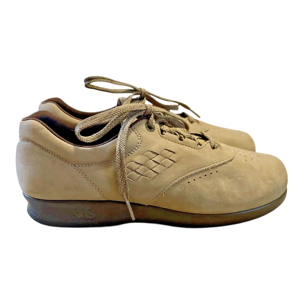 SAS FREE TIME Tripad Comfort Sage Beige Casual Walking Womens Size US 7 B